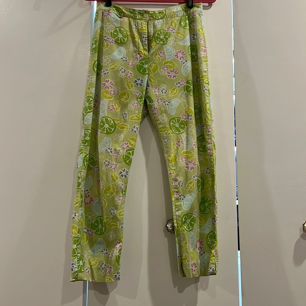 Lilly Pulitzer side 2 capris